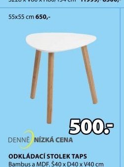 ODKLÁDACÍ STOLEK TAPS