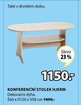 KONFERENČNÍ STOLEK HJERM