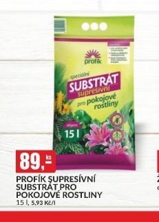 PROFÍK SUPRESÍVNÍ SUBSTRÁT PRO POKOJOVÉ ROSTLINY