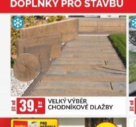 VELKÝ VÝBĚR CHODNÍKOVÉ DLAŽBY