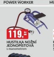 HUSTILKA NOŽNÍ JEDNOPÍSTOVÁ