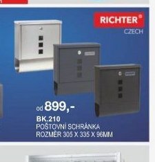BK.210 POŠTOVNÍ SCHRÁNKA