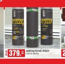 ASFALTOVÉ PÁSY různé druhy