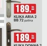 KLIKA ARIA 2 BB 72 patina