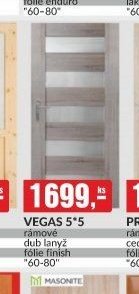 VEGAS 5*5 rámové dub lanýž fólie finish 60-80