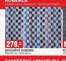 BAVLNĚNÝ KOBEREC 80x150 cm