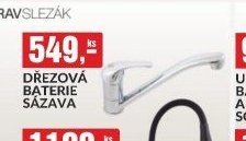 DŘEZOVÁ BATERIE SÁZAVA