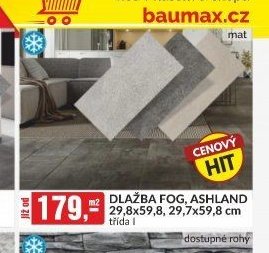 DLAŽBA FOG, ASHLAND 29,8x59,8, 29,7x59,8 cm třída I
