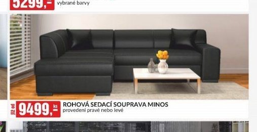 ROHOVÁ SEDACÍ SOUPRAVA MINOS