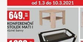 KONFERENČNÍ STOLEK MATI