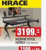 HERNÍ STŮL HERO 5,0
