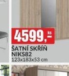 ŠATNÍ SKŘÍŇ NIKS82