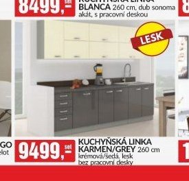 KUCHYŇSKÁ LINKA KARMEN/GREY