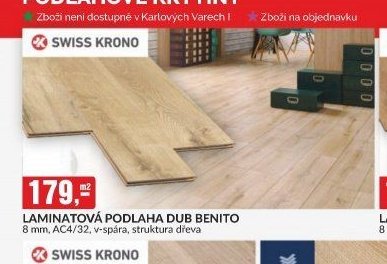 LAMINÁTOVÁ PODLAHA DUB BENITO