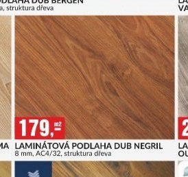 LAMINÁTOVÁ PODLAHA DUB NEGRIL