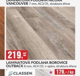 LAMINÁTOVÁ PODLAHA BOROVICE OUTBACK