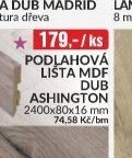 PODLAHOVÁ LIŠTA MDF DUB ASHINGTON