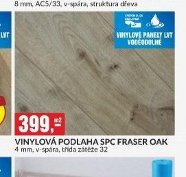 VINYLOVÁ PODLAHA SPC FRASER OAK