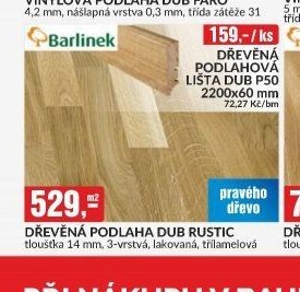 DŘEVĚNÁ PODLAHA DUB RUSTIC