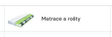 Matrace a rošty