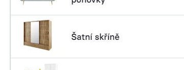 Šatní skříně