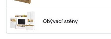 Obývací stěny