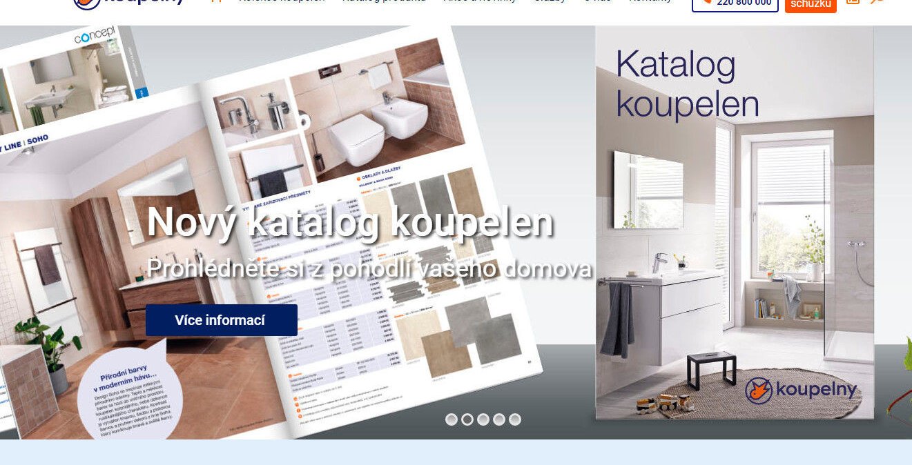 Nový katalog koupelen