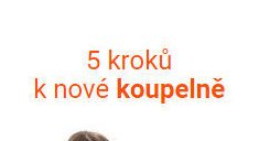 5 kroků k nové koupelně
