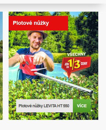 Plotové nůžky LEVITA HT 550