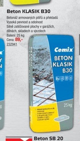 Beton KLASIK B30