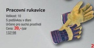 Pracovní rukavice