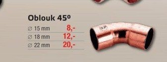 Oblouk 45°