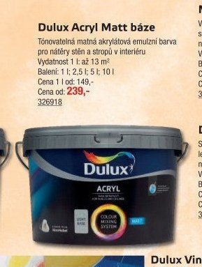 Dulux Acryl Matt báze
