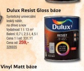 Dulux Resist Gloss báze