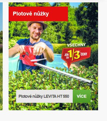 Plotové nůžky LEVITA HT 550