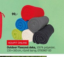Outdoor Fleecová deka