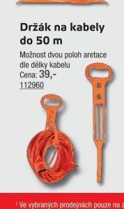 Držák na kabely do 50 m