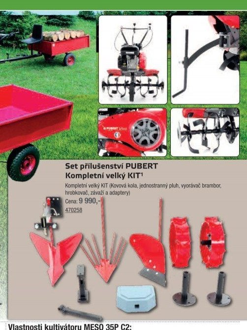 Set příslušenství PUBERT Kompletni velký KIT