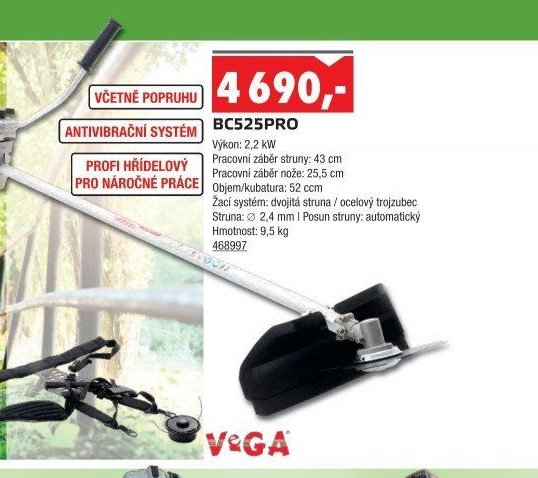 Vega BC525PRO