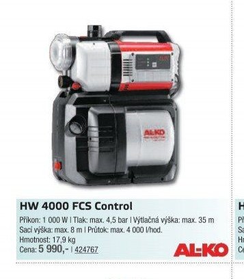 AL-KO HW 4000 FCS Control