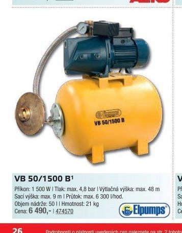 Elpumps VB 50/1500 B