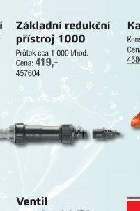 Základní redukční přístroj 1000