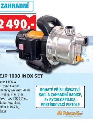 REJP 1000 INOX SET