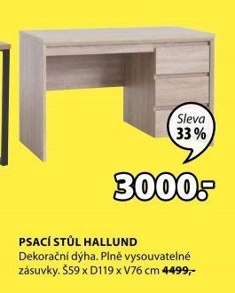 PSACÍ STŮL HALLUND