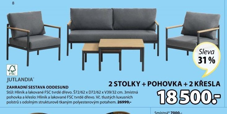 ZAHRADNÍ SESTAVA ODDESUND