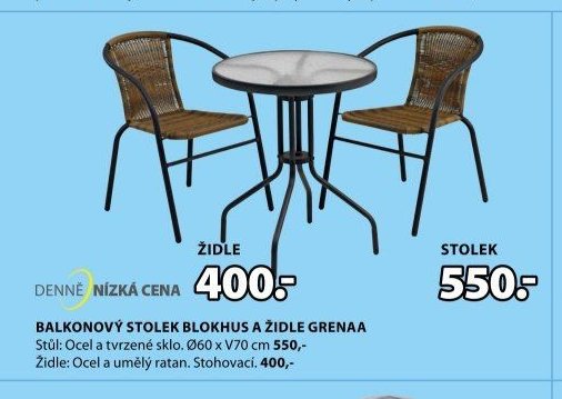 ŽIDLE GRENAA