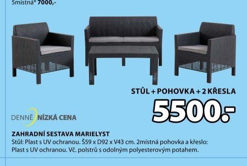 ZAHRADNÍ SESTAVA MARIELYST