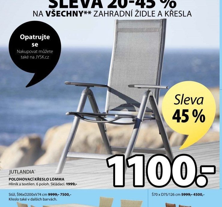 POLOHOVACÍ KŘESLO LOMMA