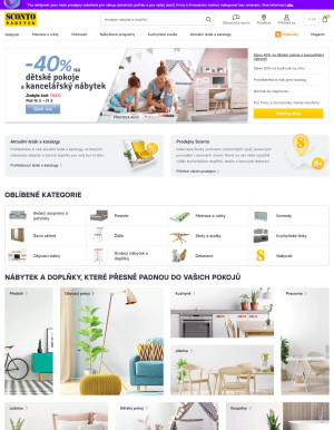 akční leták Sconto nábytek 16.3.2021-22.3.2021