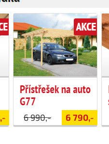 Přístřešek na auto G77